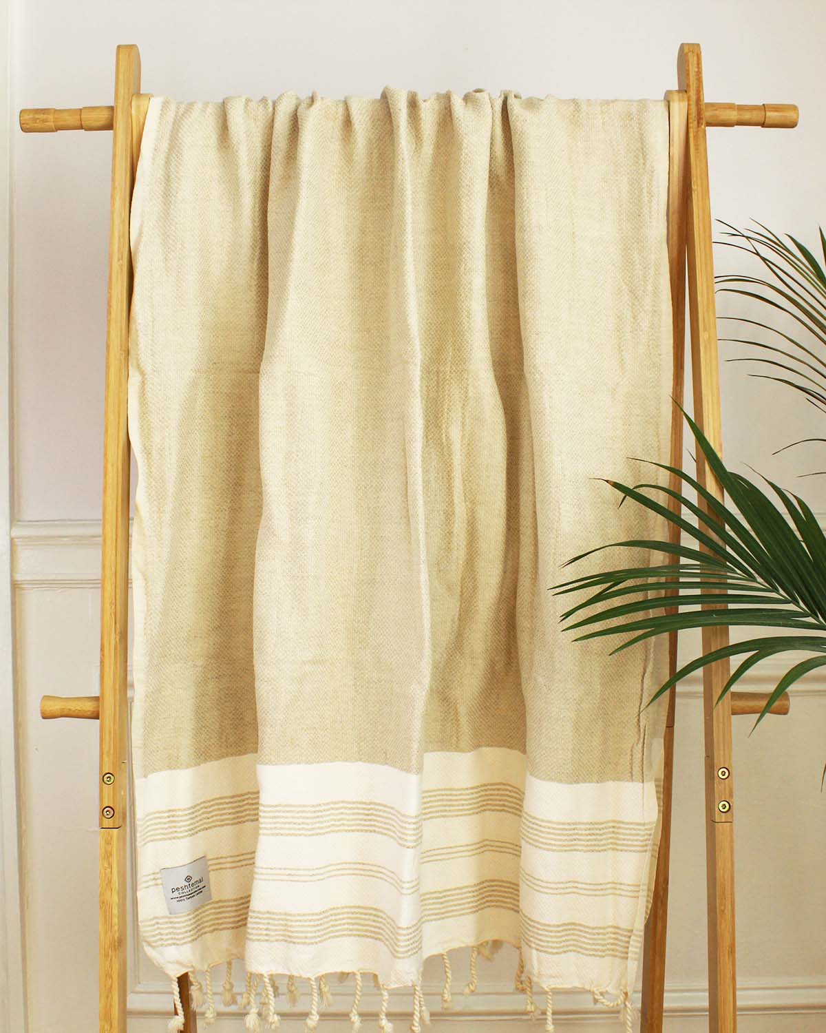 BEEHIVE WEAVE BATH TOWEL - TURKISH BEACH & BATH TOWEL