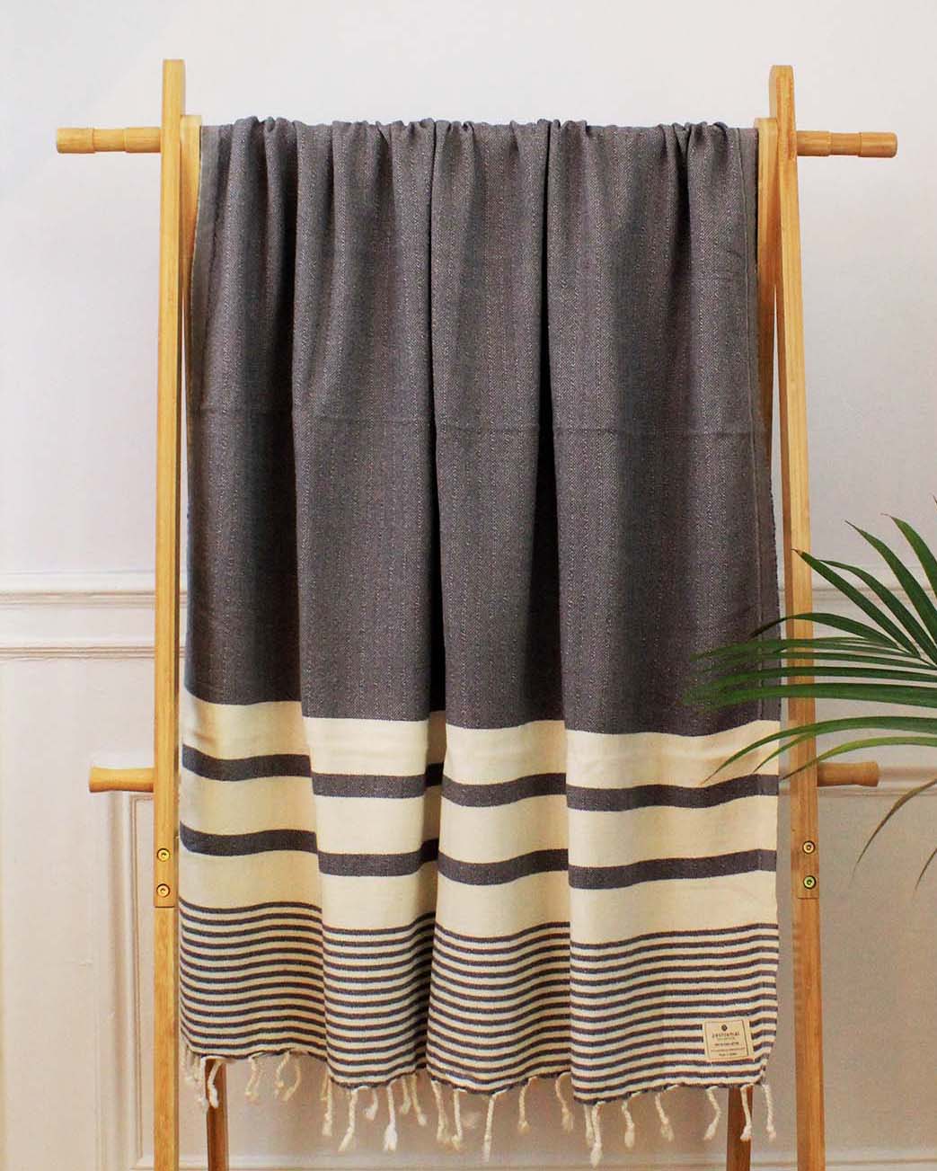 CLASSIC WAVE STRIPE TURKISH TOWEL