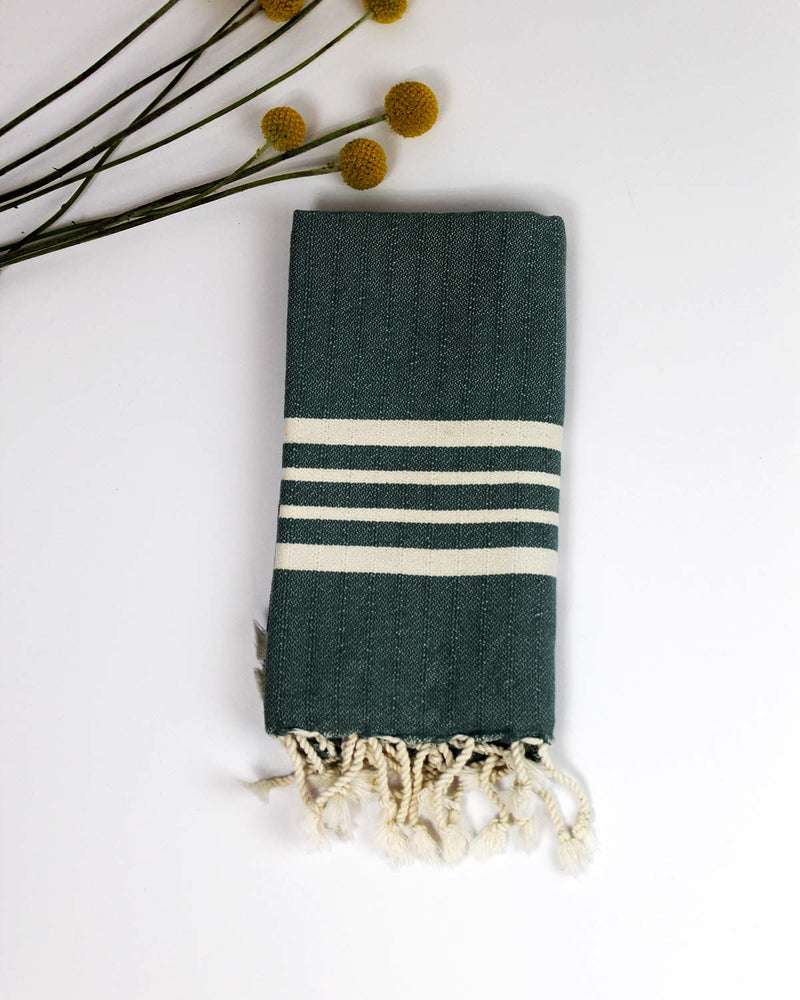 CLASSIC STRIPE HAND TOWEL (Set of Two)