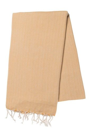
                  
                    Oversized Turkish beach towel with hand-tied fringes, lightweight and fast-drying


                  
                