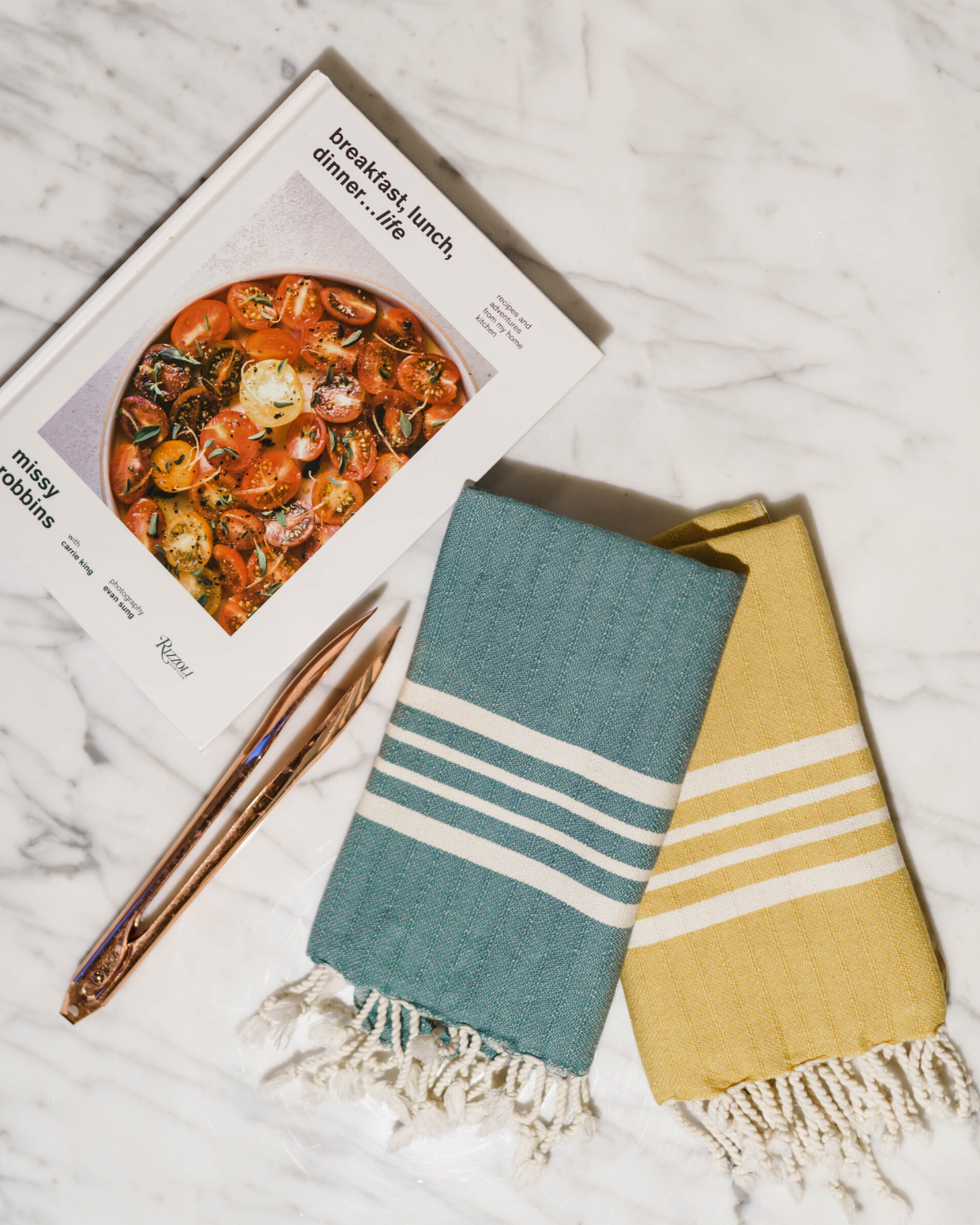 CLASSIC STRIPE HAND TOWEL (Set of Two)