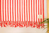 MIA STRIPE TURKISH BEACH * BATH TOWELS