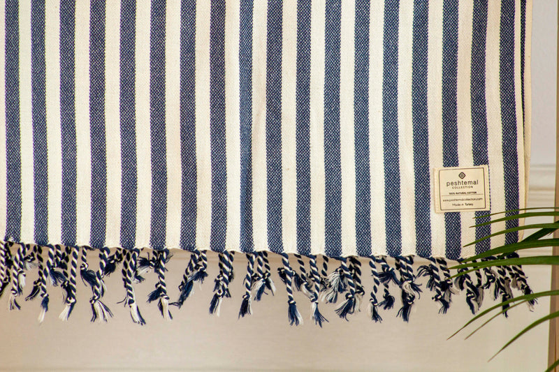MIA STRIPE TURKISH BEACH * BATH TOWELS